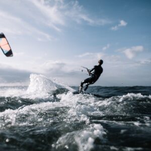 action, kite surfing, kiting